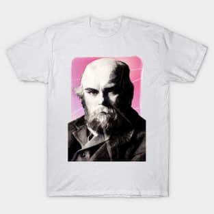 French Poet Paul Verlaine illustration T-Shirt